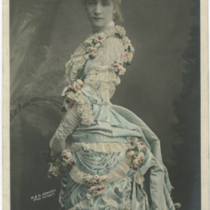 Portrait de Sarah Bernhardt vers 1880